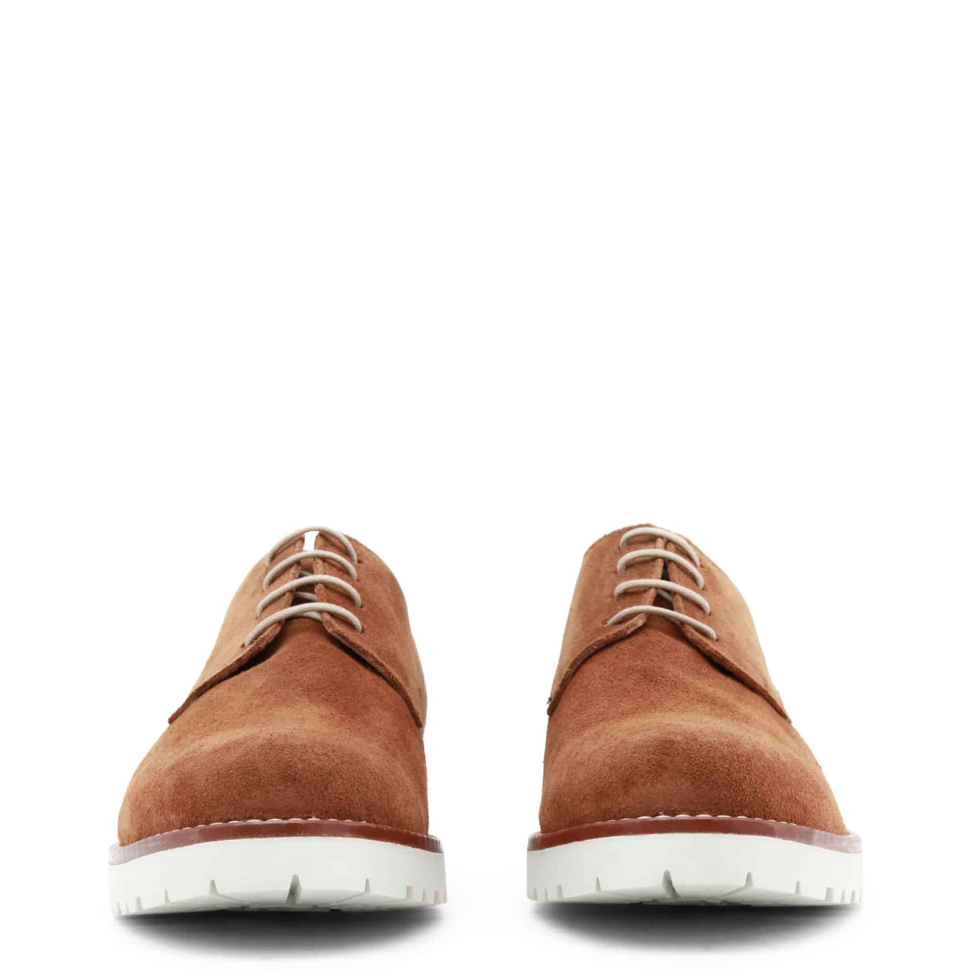Scarpe stringate in Camoscio da Donna, colore Marrone, Made in Italia IL-CIELO_TABACCO - immagine 4