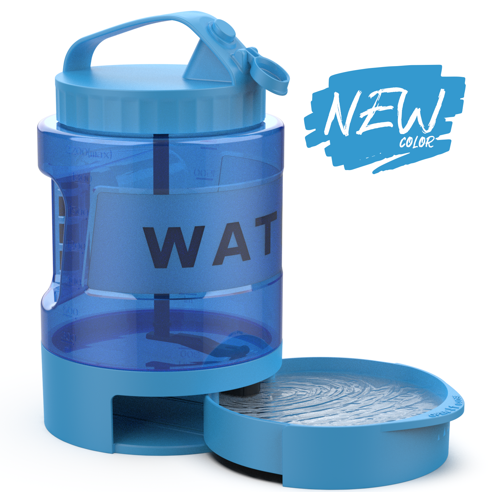 Large Dog Travel Water Bowl Dispenser - immagine 7