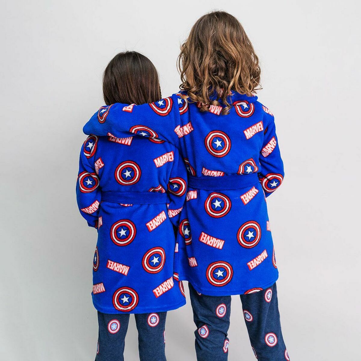 Children's Dressing Gown Marvel 30 1 30 Blue - immagine 5