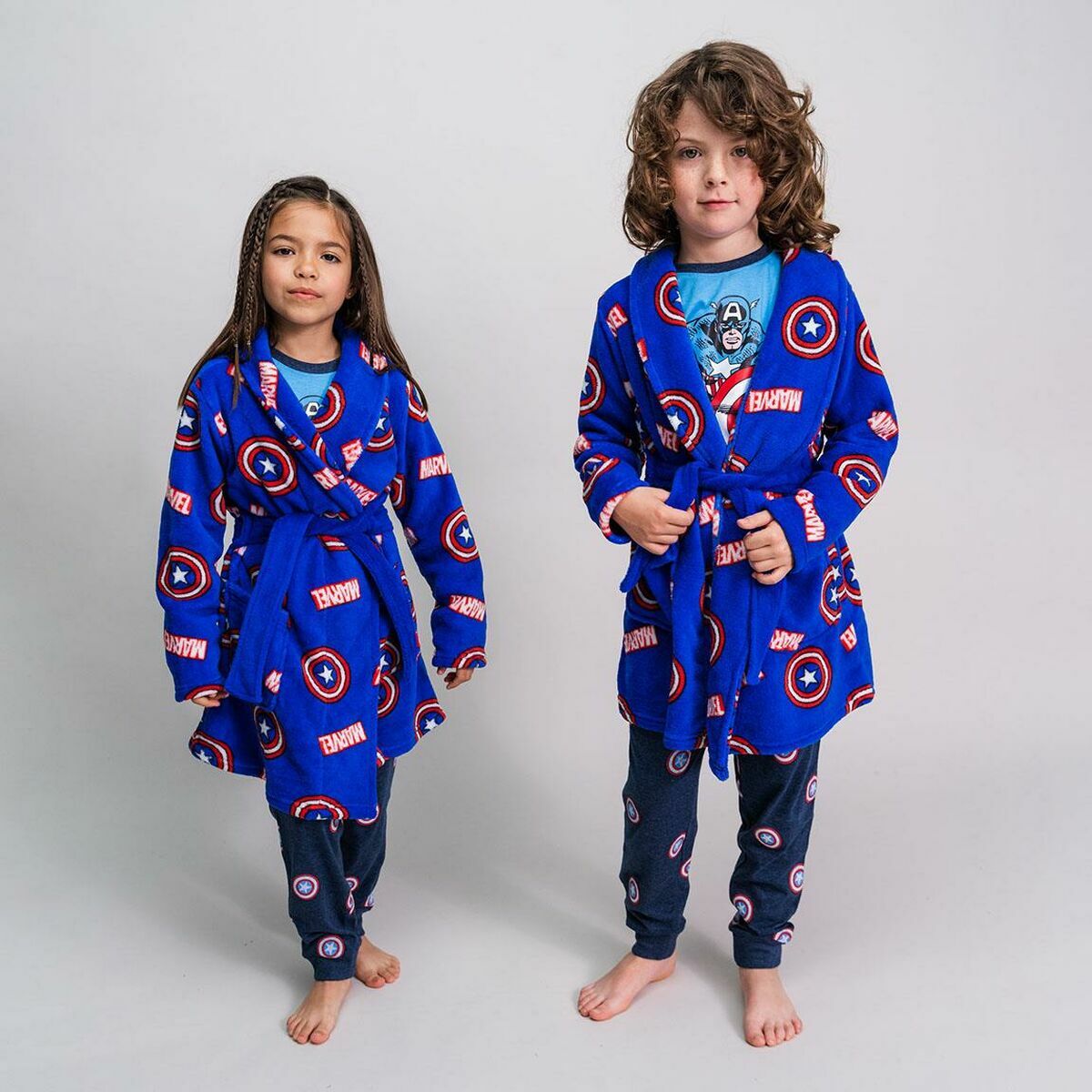 Children's Dressing Gown Marvel 30 1 30 Blue - immagine 2