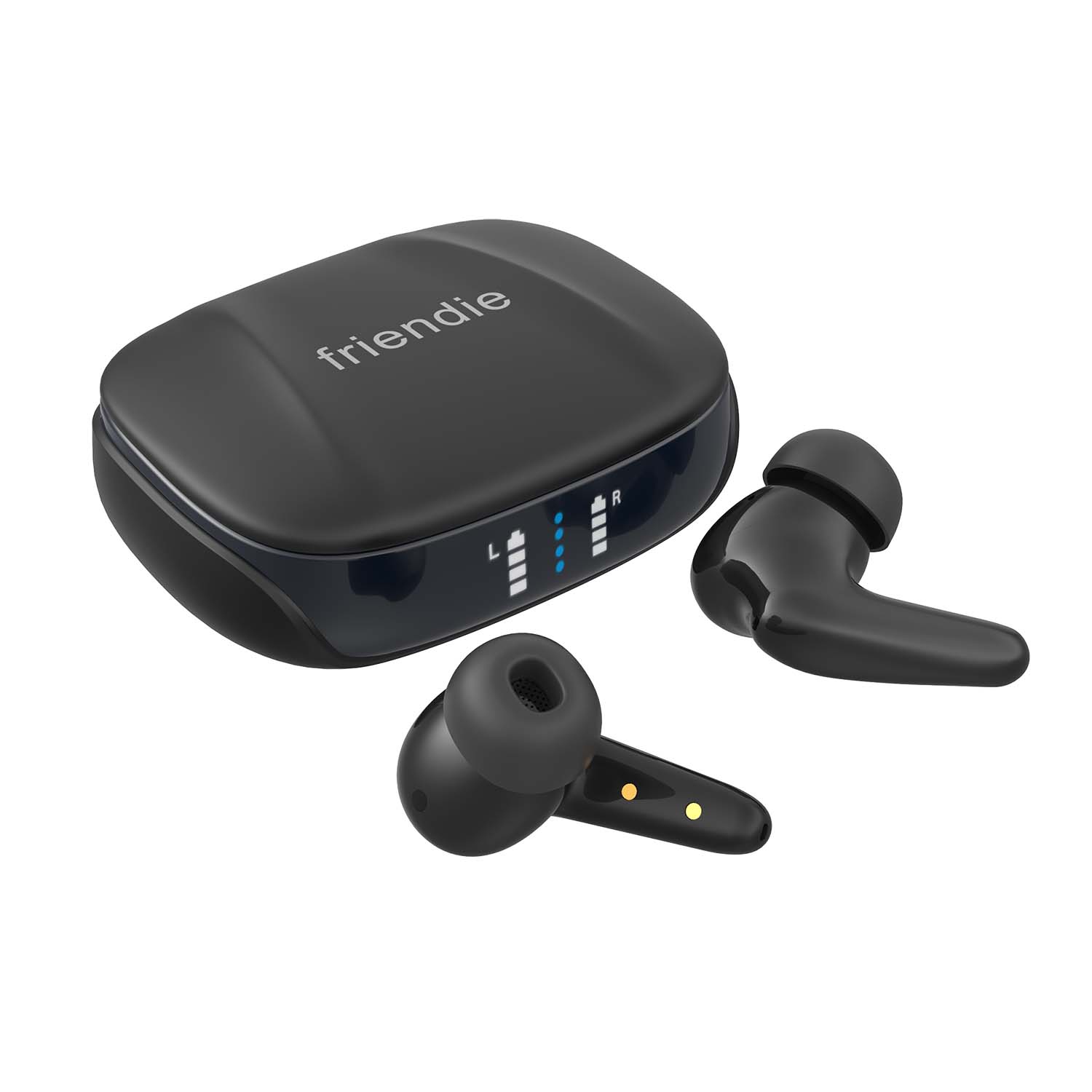 AIR Focus ANC Matte Black Active Noise Cancelling Earbuds (In Ear Wireless Headphones) - immagine 5