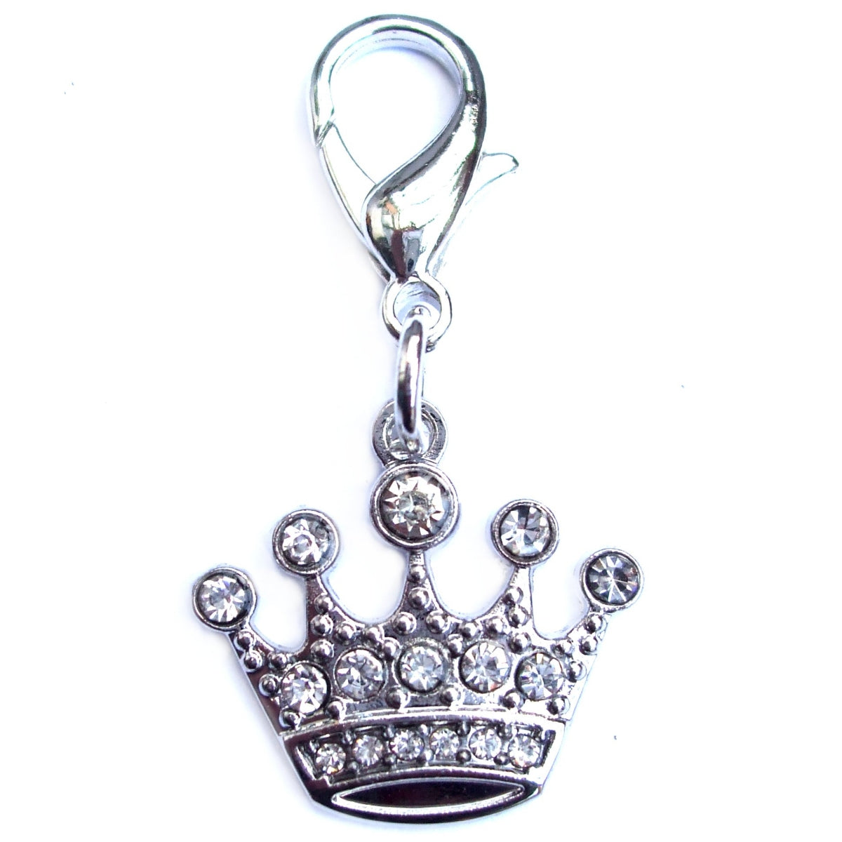 Crystal Crown Dog Cat Charm Pink - immagine 3