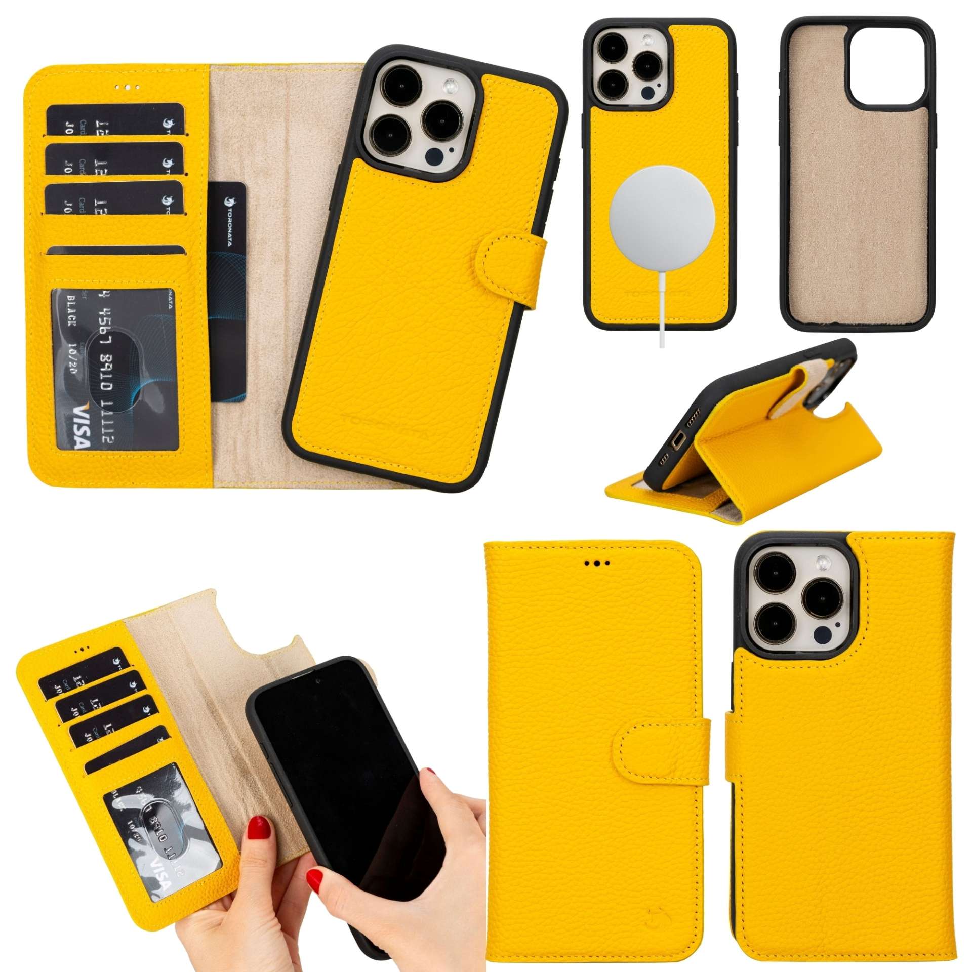Casper Leather iPhone 14 Pro Max Wallet Case | MagSafe - immagine 13