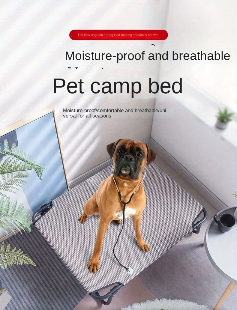Foldable Pet Bed with Removable Cushion - immagine 4