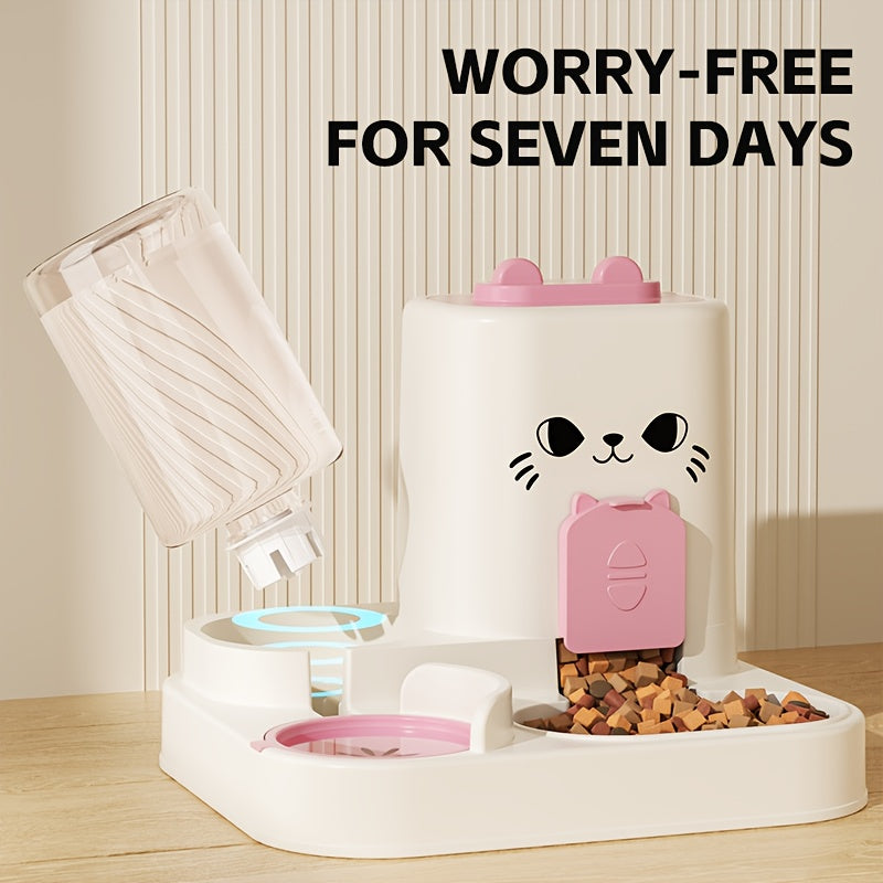 Automatic Cat Feeder and Water Dispenser Set - immagine 4