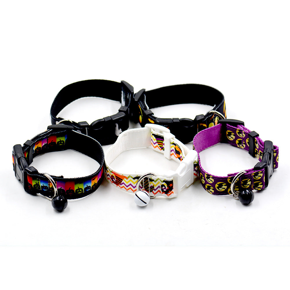 Halloween Spooky Ghost Dog Collar - immagine 3