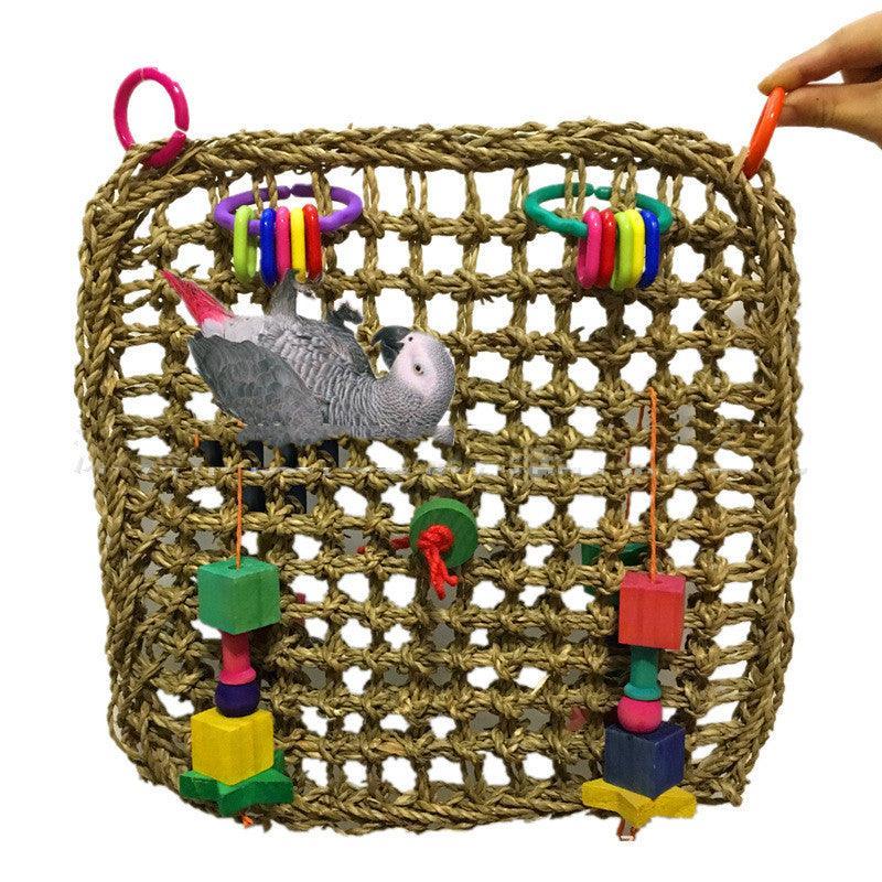 Cozy Straw Haven For Parrots - immagine 4