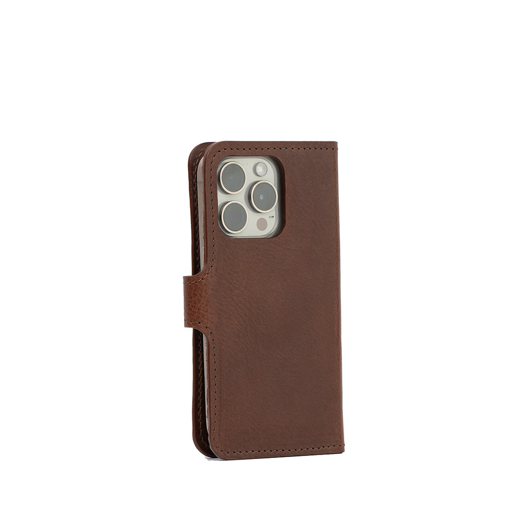 iPhone 16 Series Leather Folio Case Wallet with MagSafe - Classic 4.0