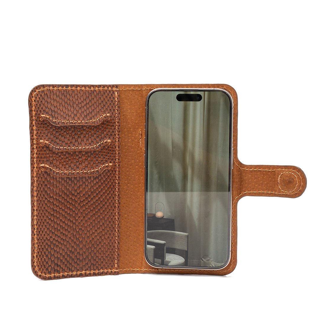 iPhone 16 Series Leather Folio Case Wallet with MagSafe - Classic 4.0 - immagine 24