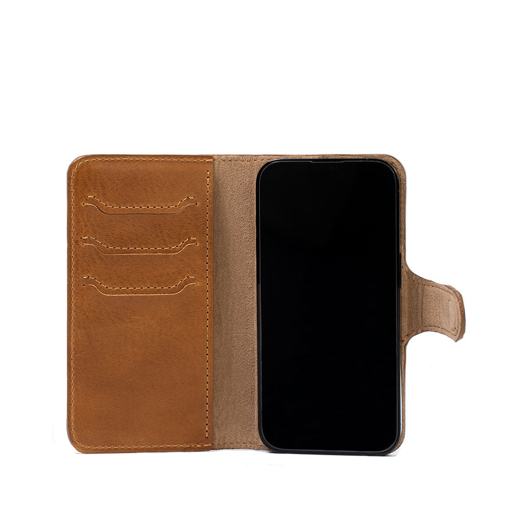 iPhone 16 Series Leather Folio Case Wallet with MagSafe - Classic 4.0 - immagine 15