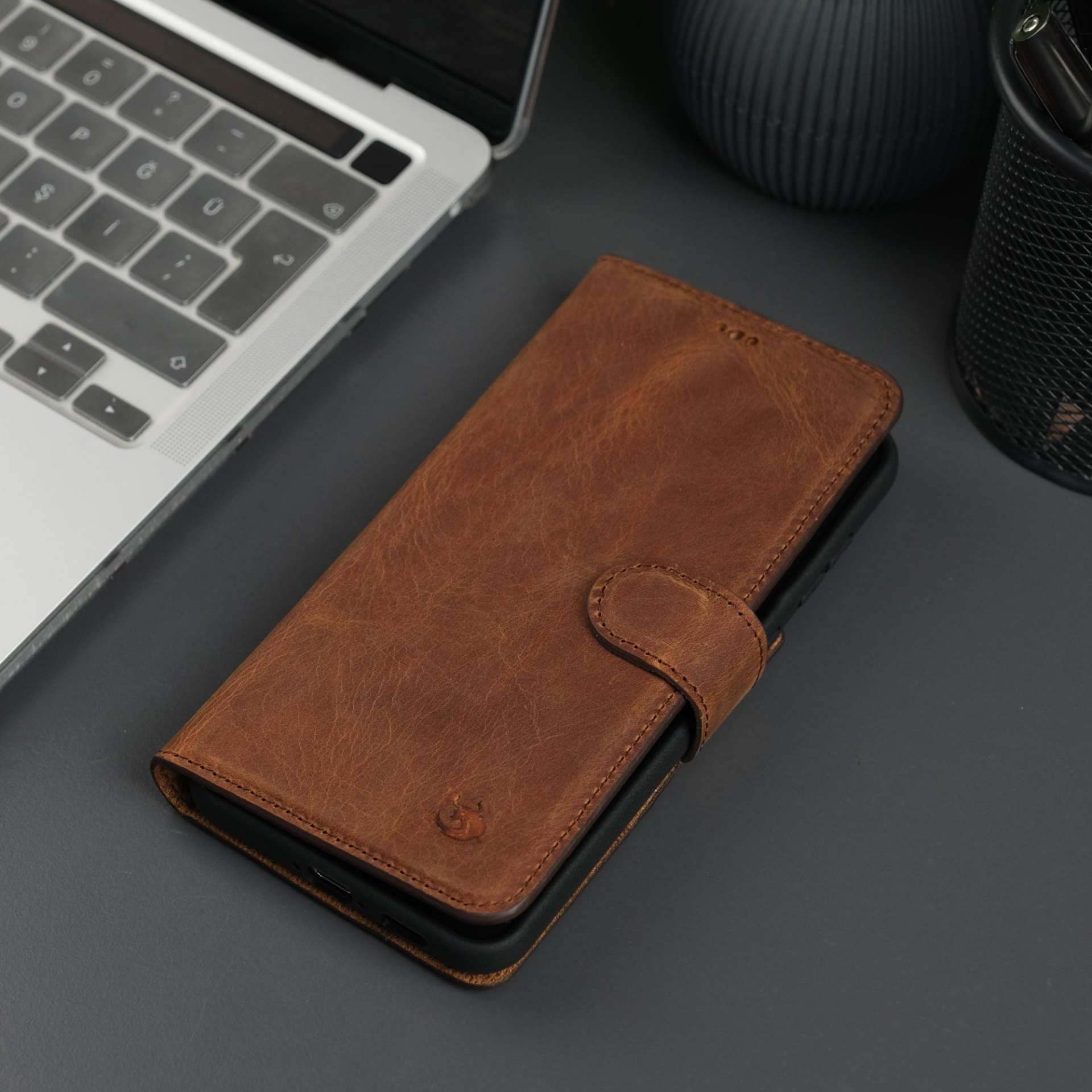 Leather Samsung Galaxy S25 Plus Wallet Case | Buffalo - immagine 5