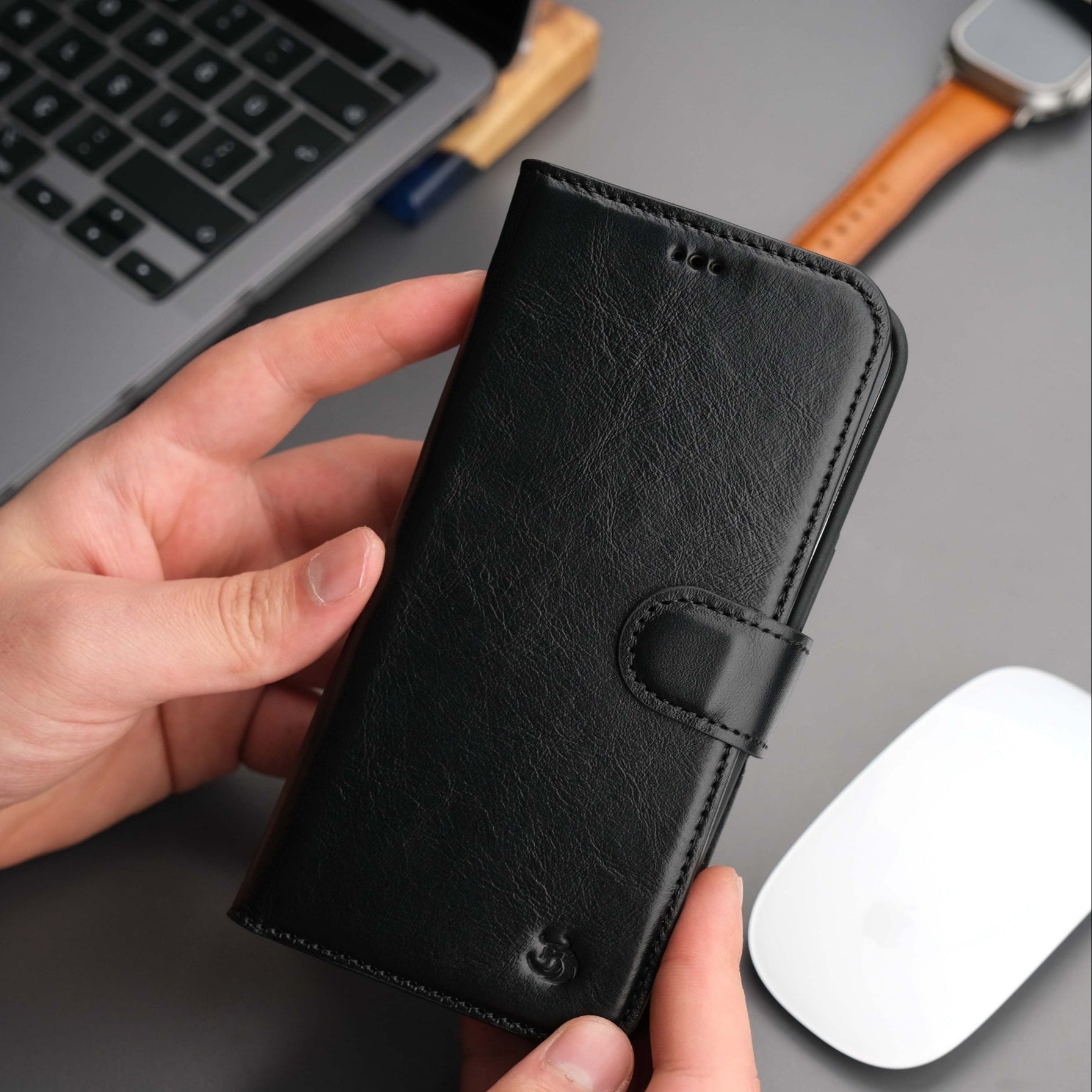 Casper Leather iPhone 14 Plus Wallet Case | MagSafe - immagine 3