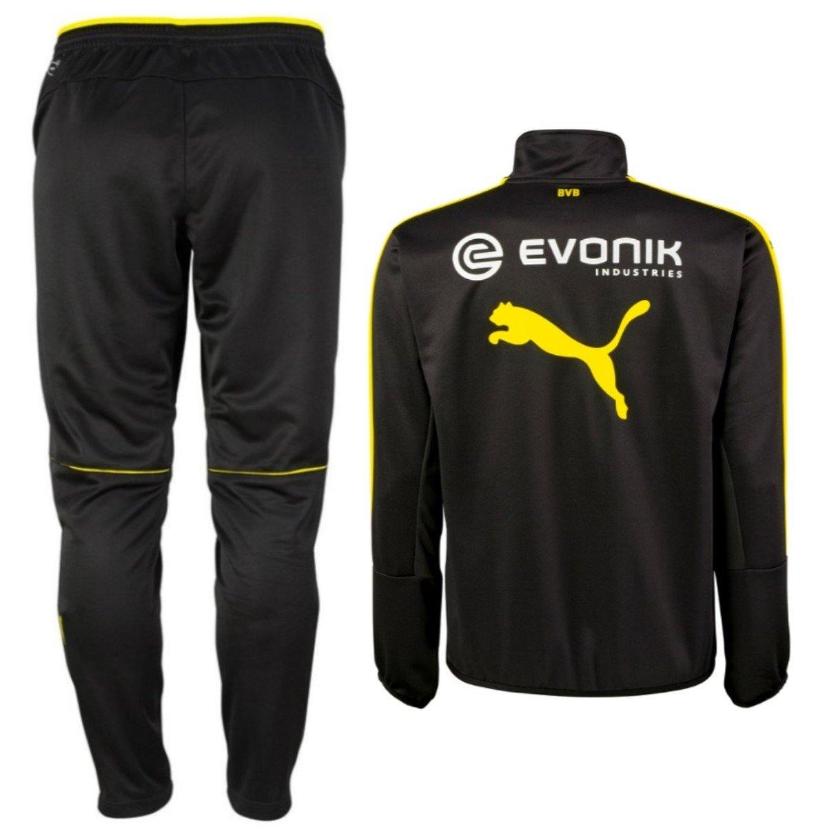 Borussia Dortmund Technical Training Soccer Tracksuit 2016/17 Black - Puma - immagine 2