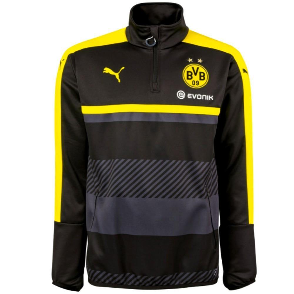 Borussia Dortmund Technical Training Soccer Tracksuit 2016/17 Black - Puma - immagine 3