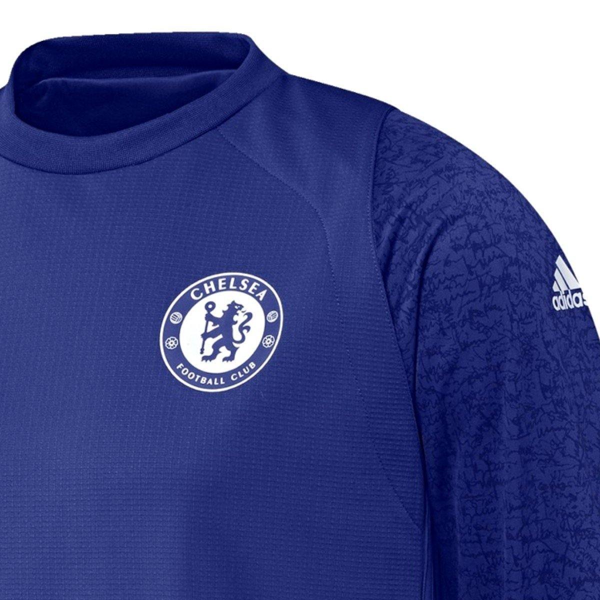 Chelsea Cups Blue Training Sweat Soccer Tracksuit 2016/17 - Adidas - immagine 3