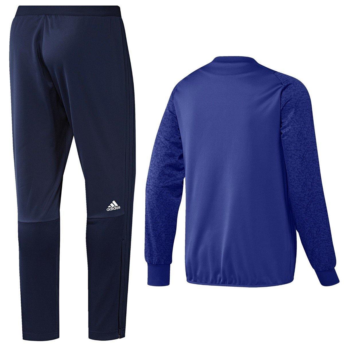 Chelsea Cups Blue Training Sweat Soccer Tracksuit 2016/17 - Adidas - immagine 2
