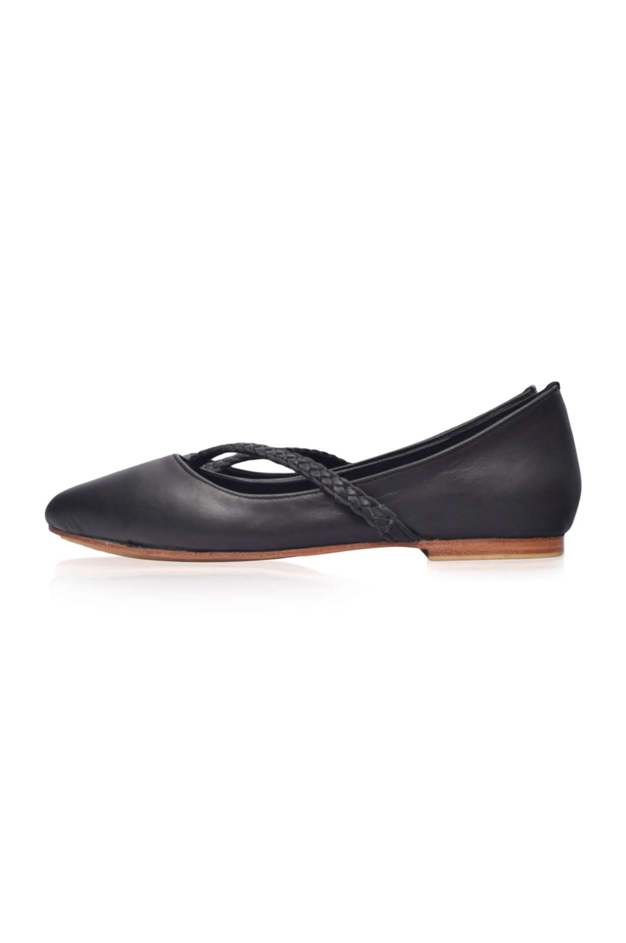 Orenda Elegant Leather Ballet Flats - immagine 4