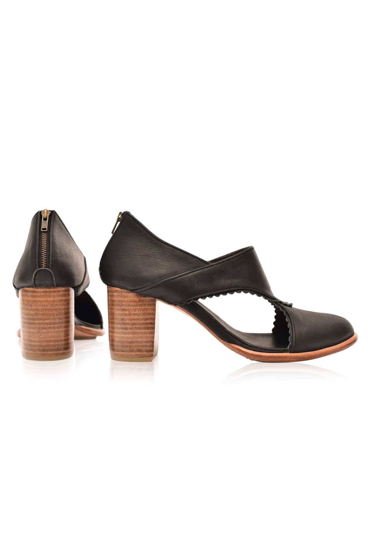 Rain Kiss Leather Booties (Sz. 6, 7, 8 & 8.5) - immagine 4