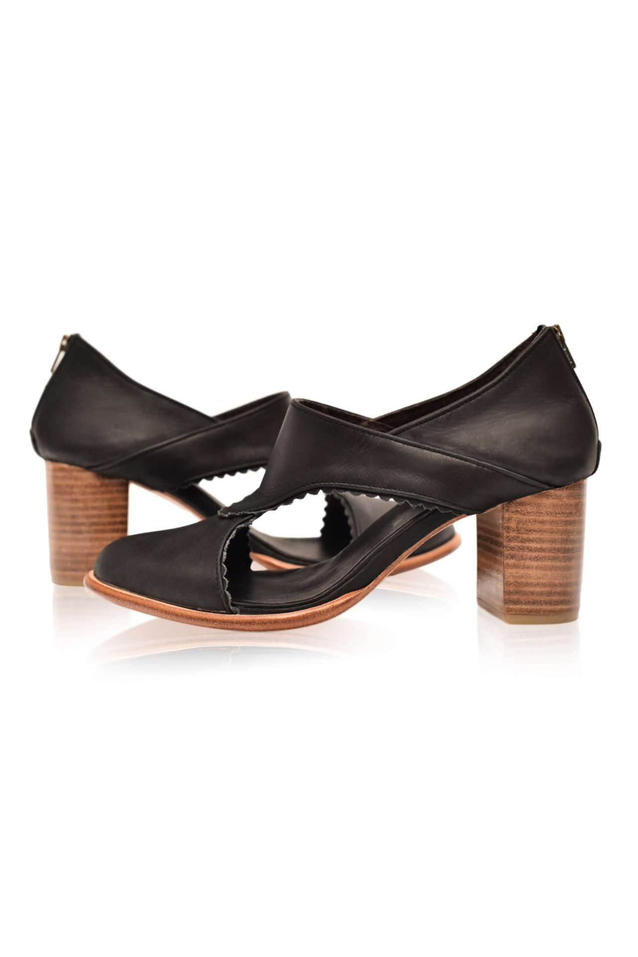 Rain Kiss Leather Booties (Sz. 6, 7, 8 & 8.5) - immagine 3