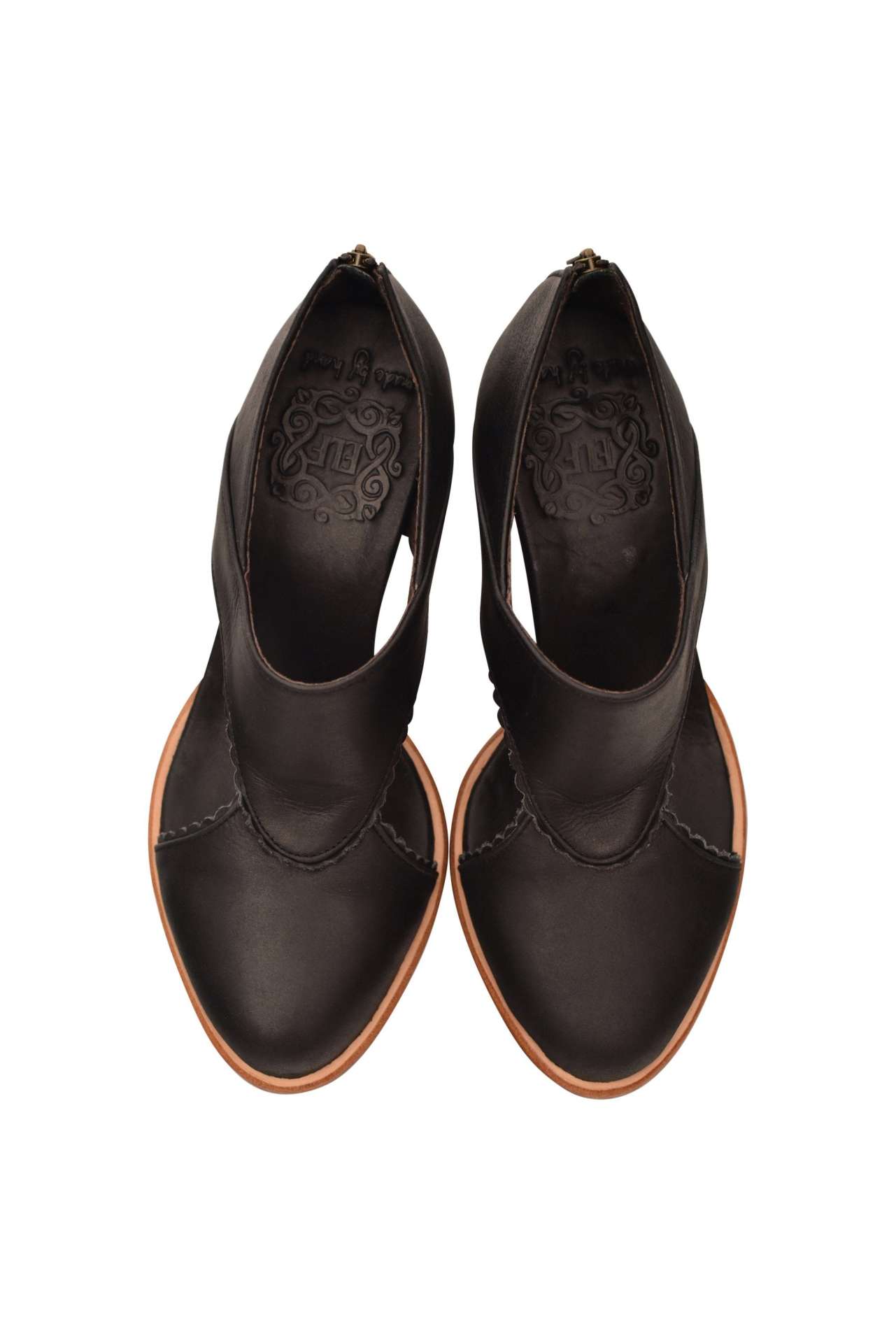 Rain Kiss Leather Booties (Sz. 6, 7, 8 & 8.5) - immagine 5