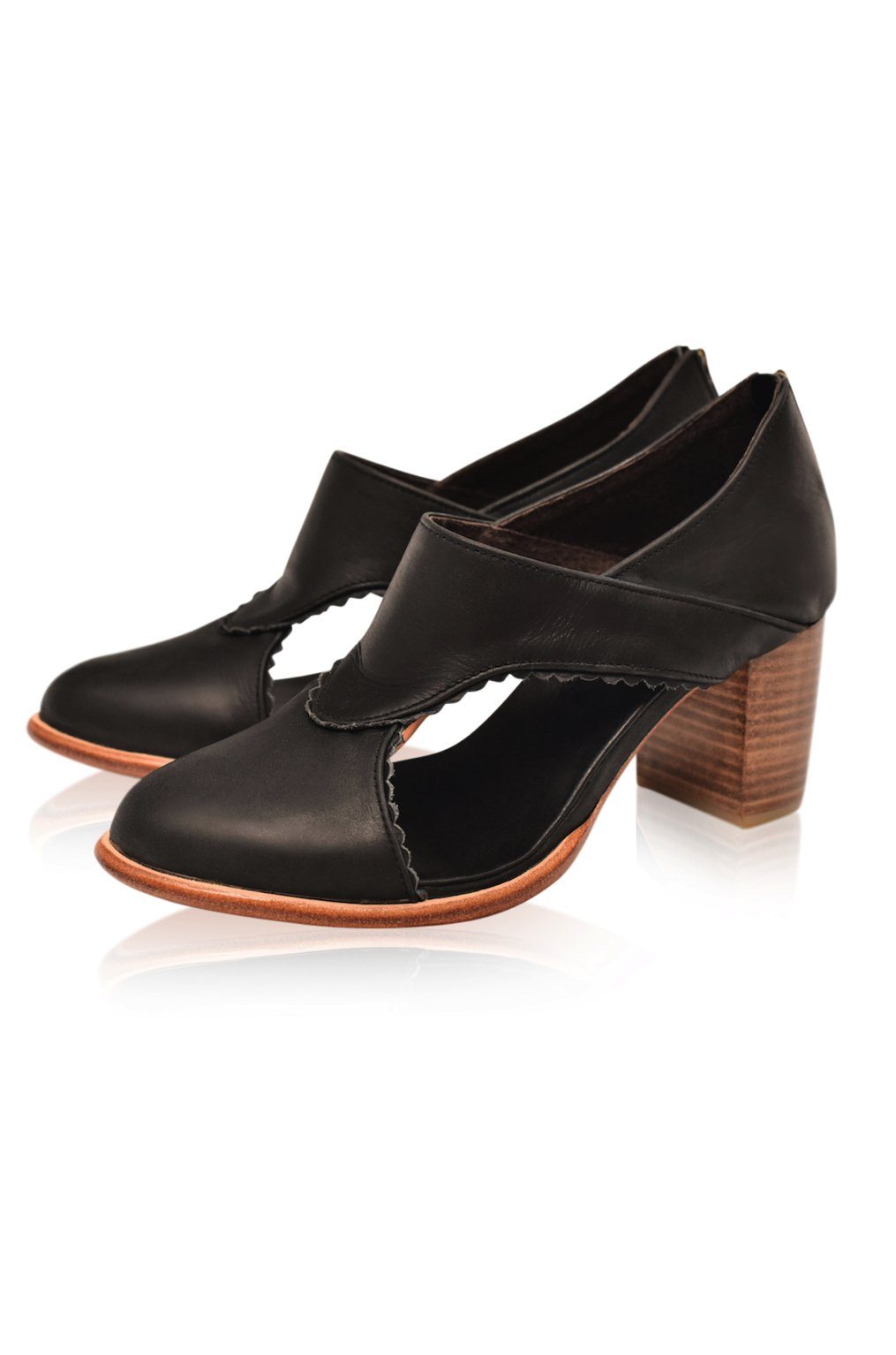 Rain Kiss Leather Booties (Sz. 6, 7, 8 & 8.5) - immagine 7