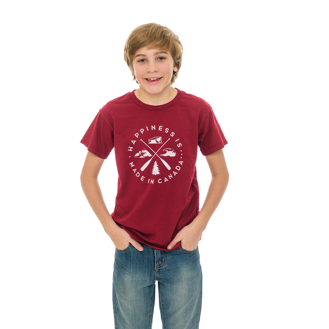 Youth Crest T-Shirt, Canada Red - immagine 6