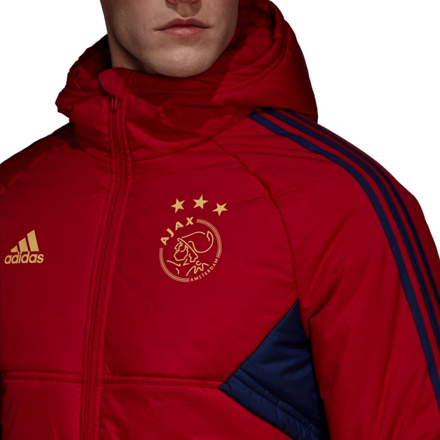 Ajax Amsterdam winter training bench jacket 2022/23 - Adidas - immagine 4