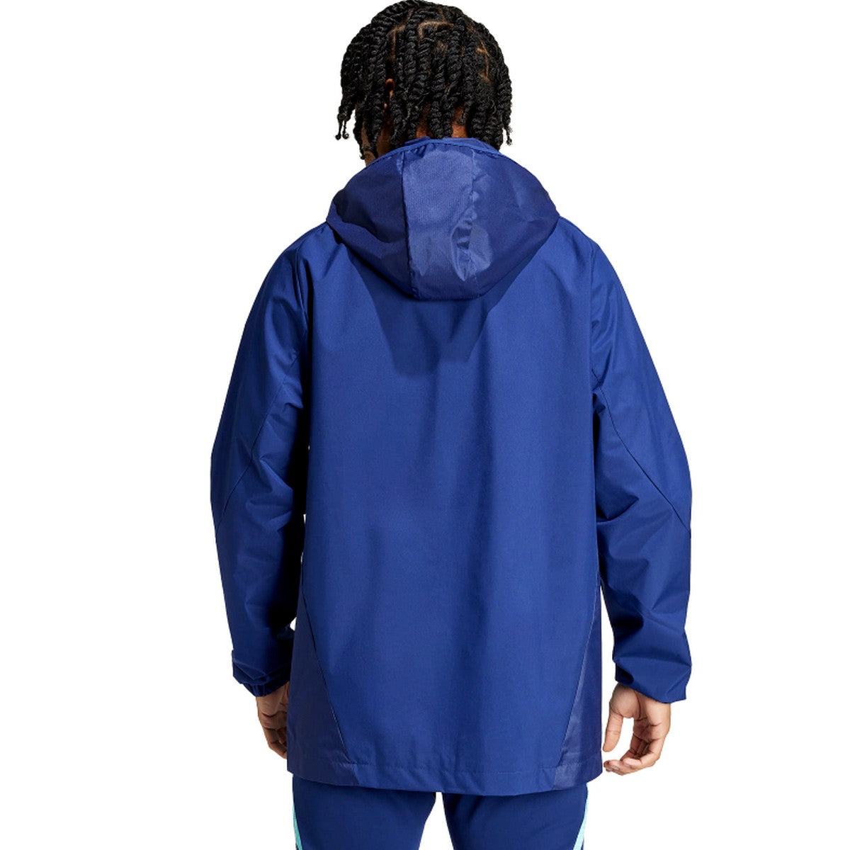 Arsenal FC navy blue soccer training rain jacket 2024/25 - Adidas - immagine 2