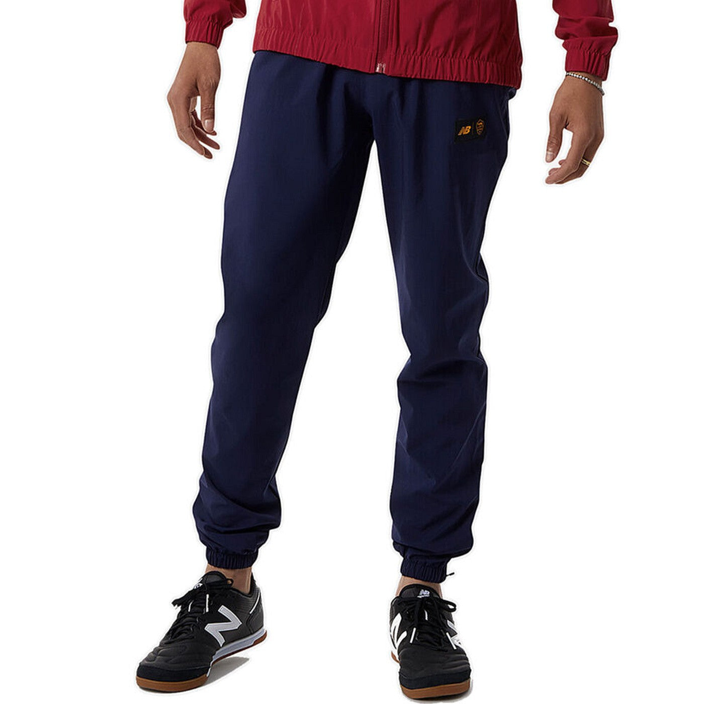 AS Roma training presentation soccer tracksuit 2022/23 - New Balance - immagine 4
