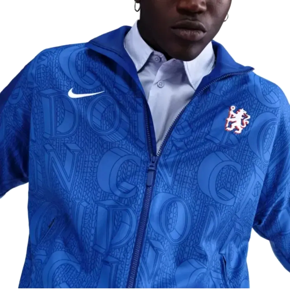 Chelsea FC pre-match presentation Soccer jacket 2025/26 - Nike - immagine 3