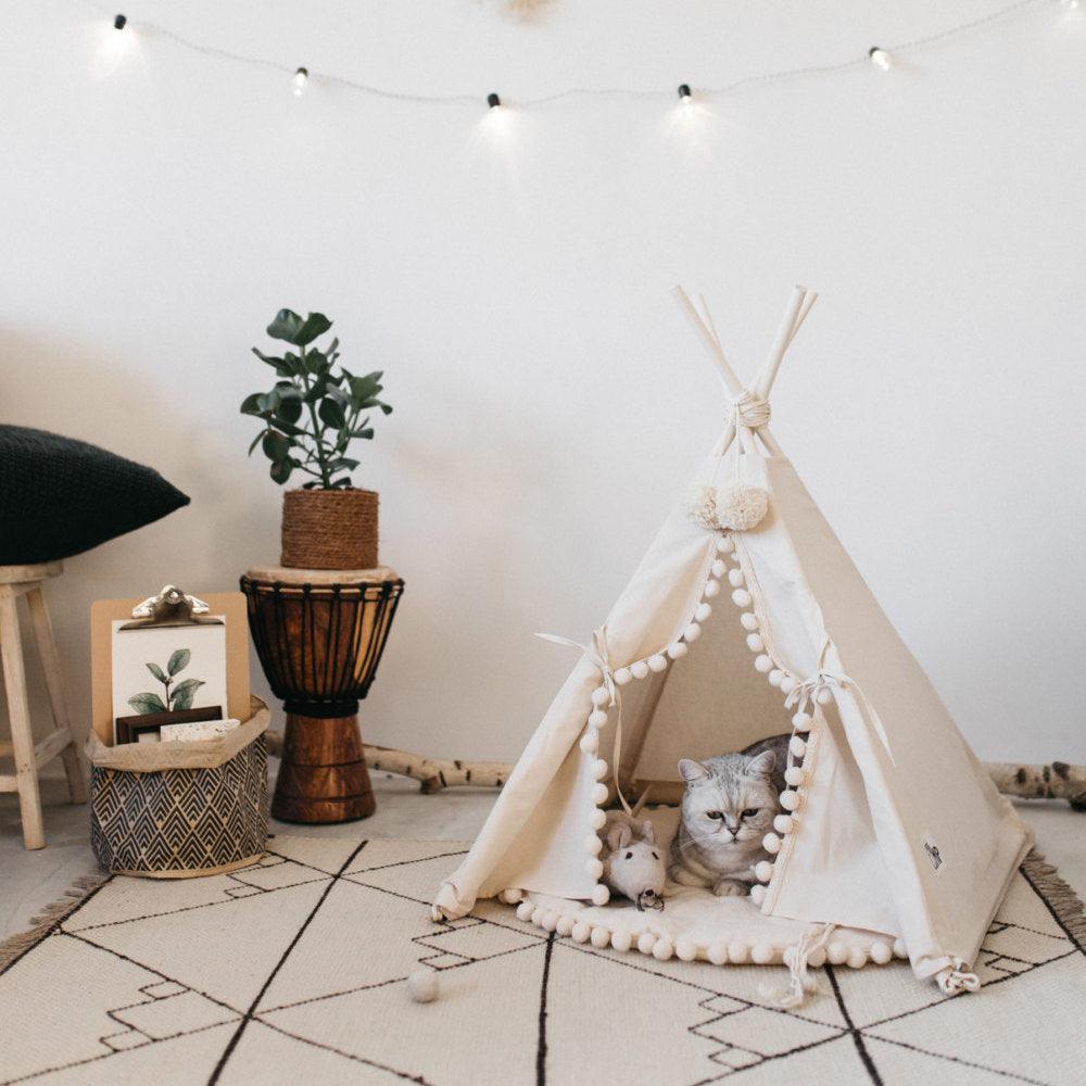 Cozy Haven Pet Teepee: A Stylish Retreat For Your Furry Friend - immagine 8