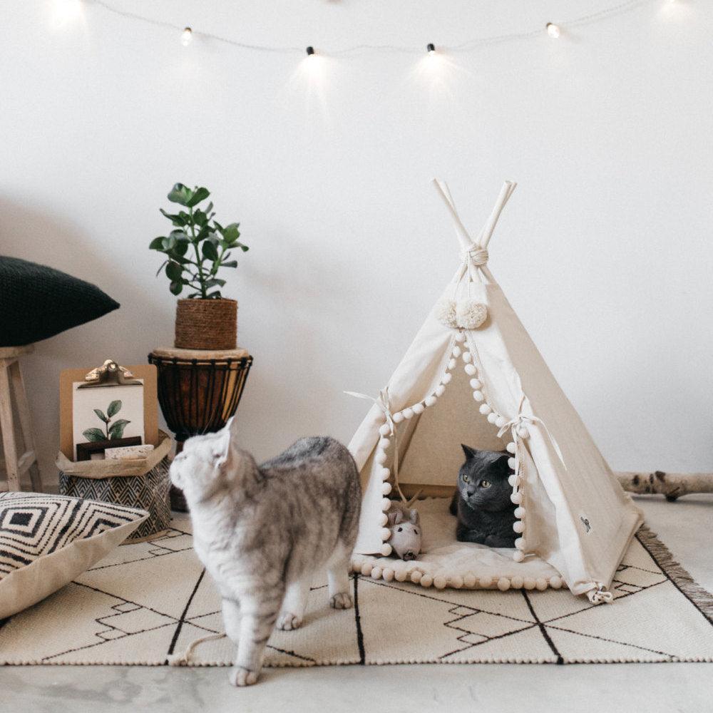 Cozy Haven Pet Teepee: A Stylish Retreat For Your Furry Friend