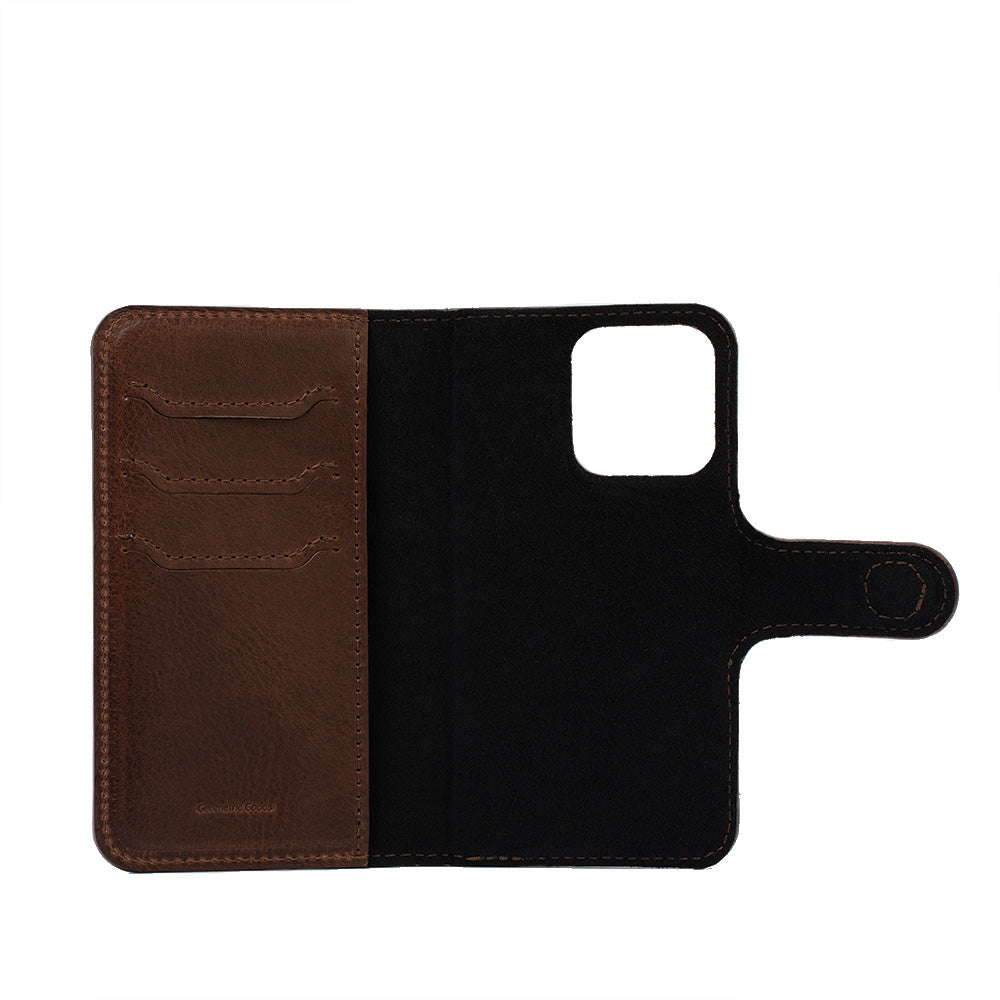 iPhone 15 Series Full-Grain Leather Folio Case Wallet with MagSafe - Classic 4.0 - immagine 4