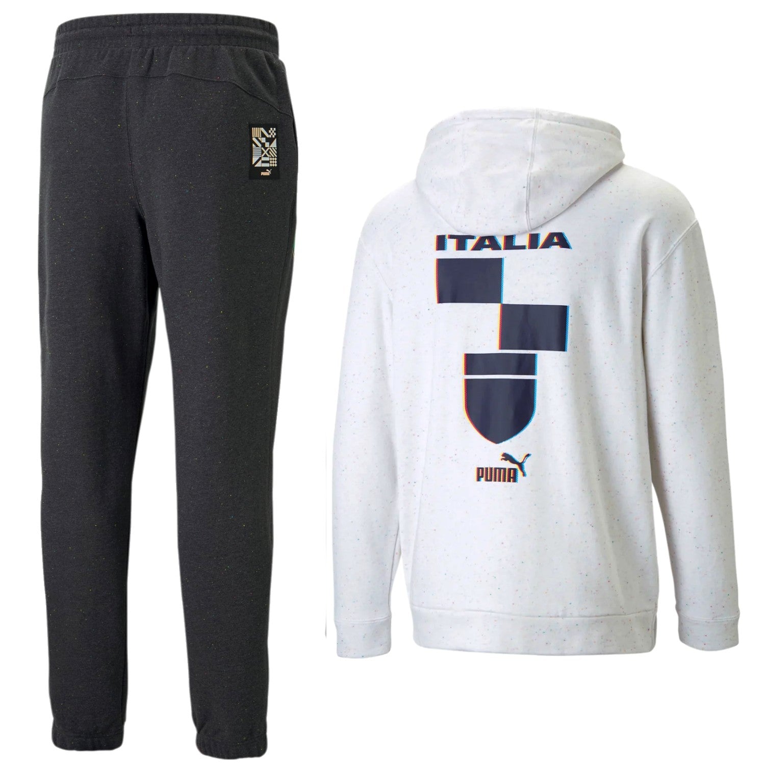 Italy Casual Fans hooded presentation tracksuit 2022/23 - Puma - immagine 2