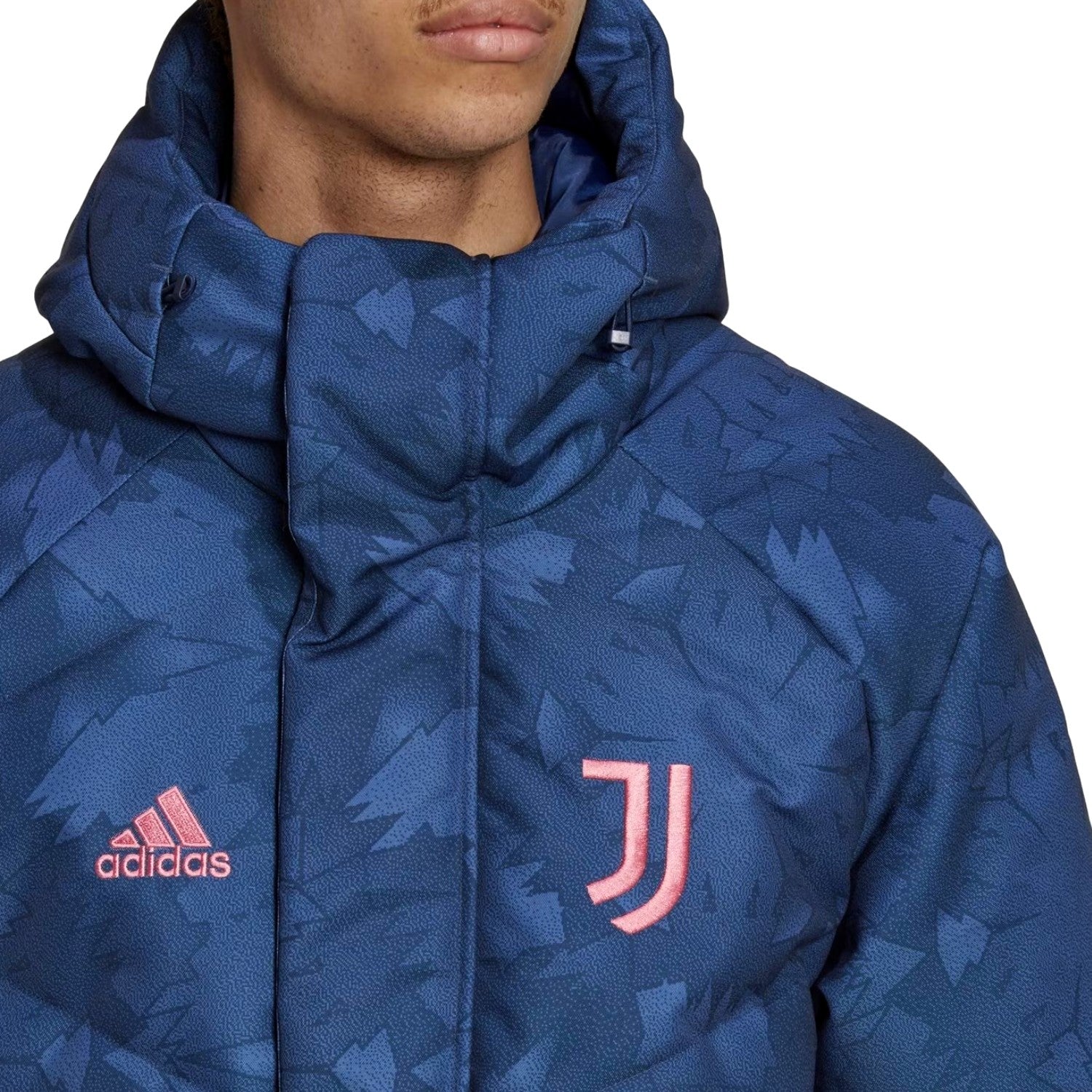 Juventus FC padded down long jacket 2023 - Adidas - immagine 4