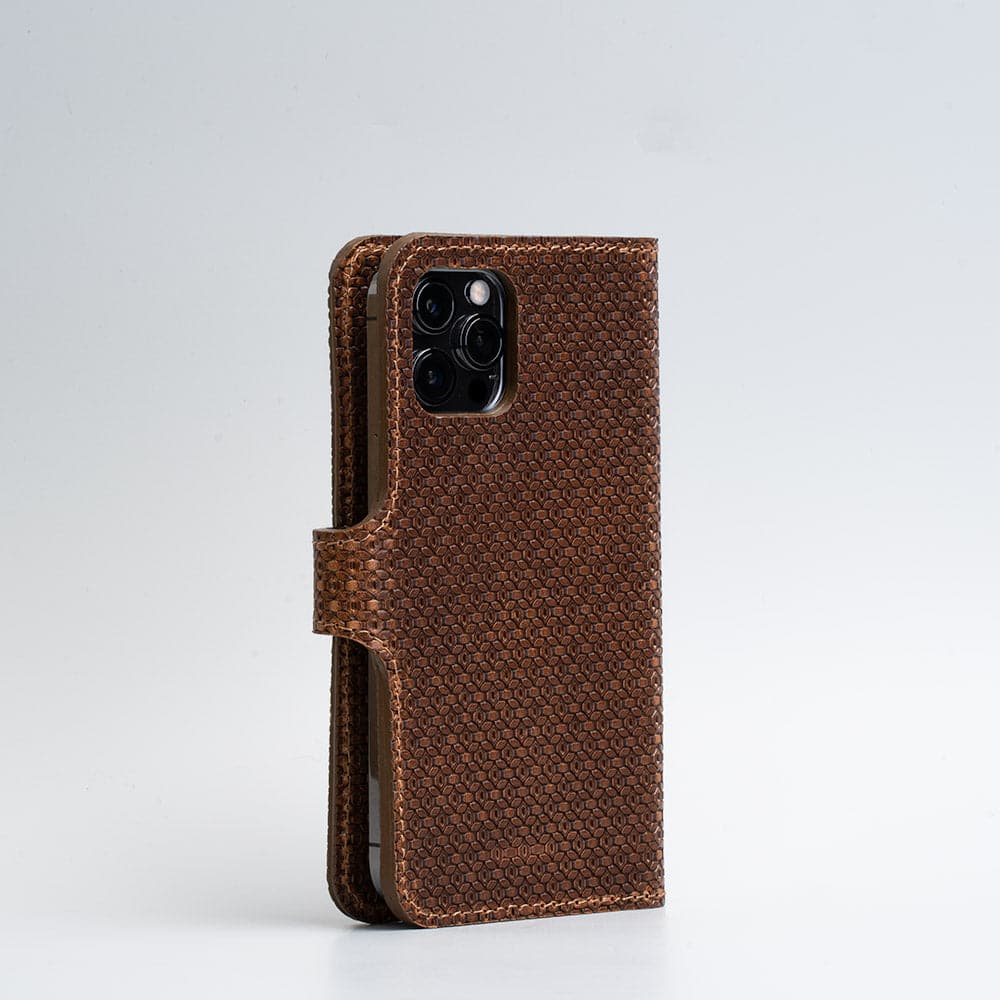 iPhone 15 Series Full-Grain Leather Folio Case Wallet with MagSafe - Classic 4.0 - immagine 44