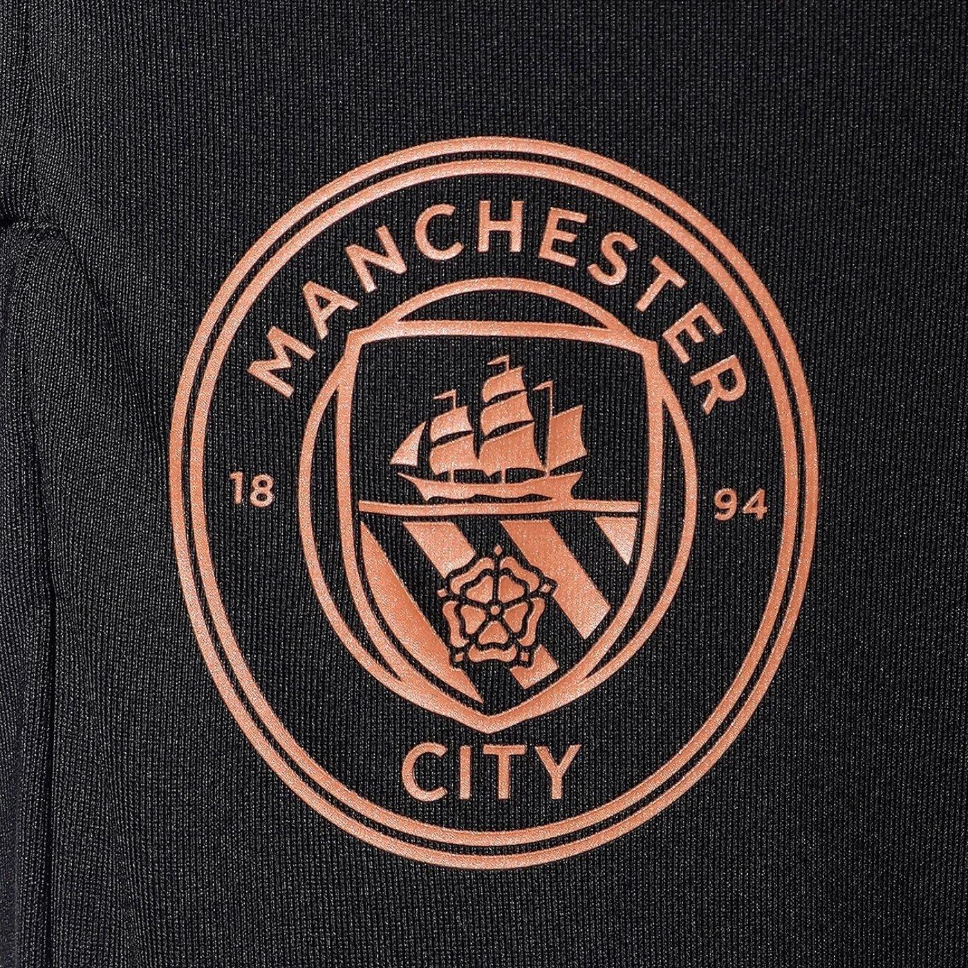 Manchester City black/grey training technical tracksuit 2020/21 - Puma - immagine 5