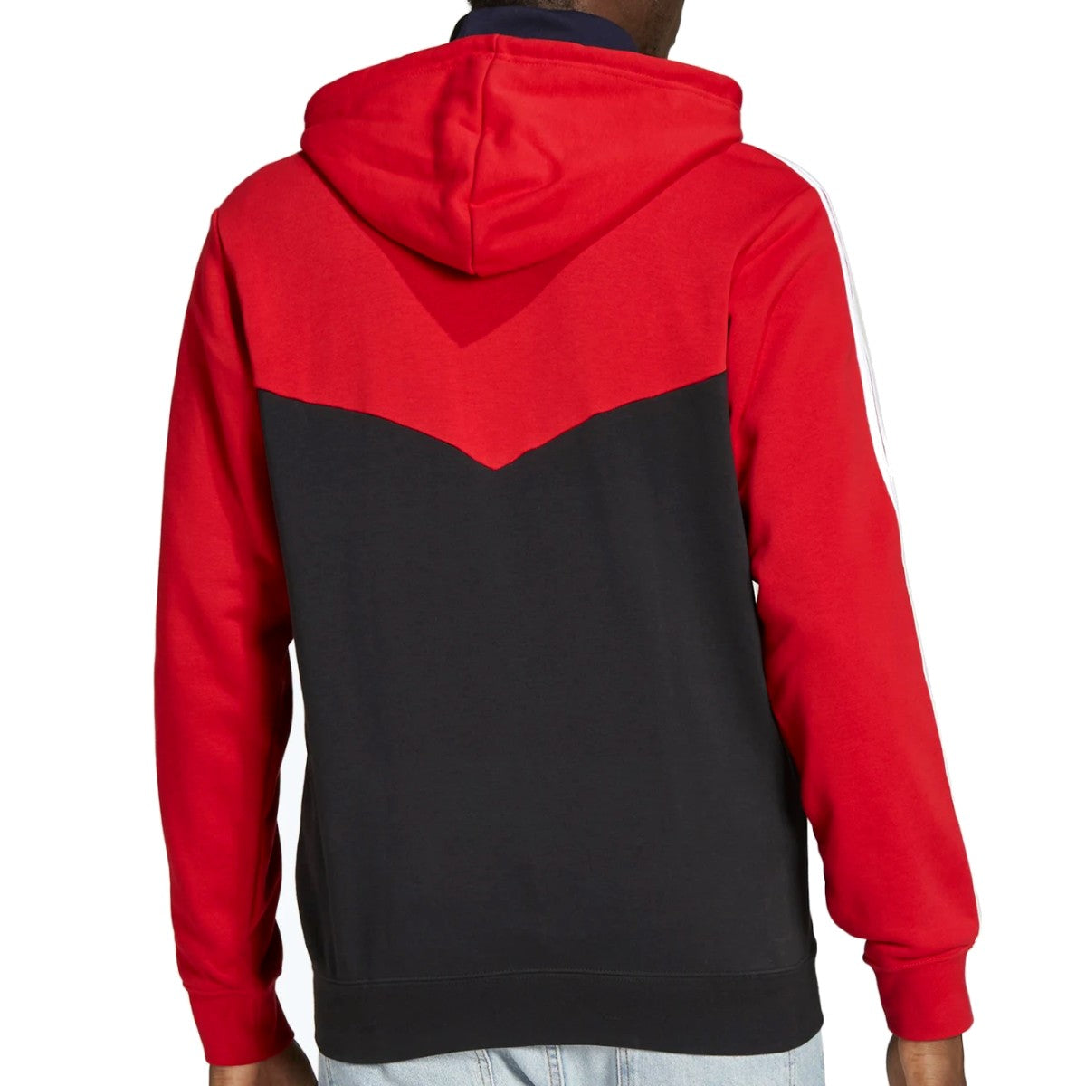 Manchester United Casual 3S hooded presentation tracksuit 2021/22 - Adidas - immagine 2