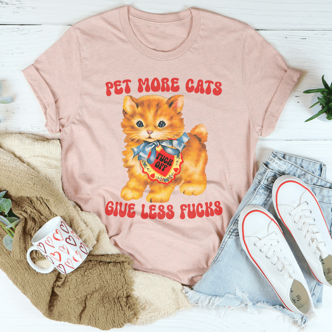 Pet More Cats Tee - immagine 8