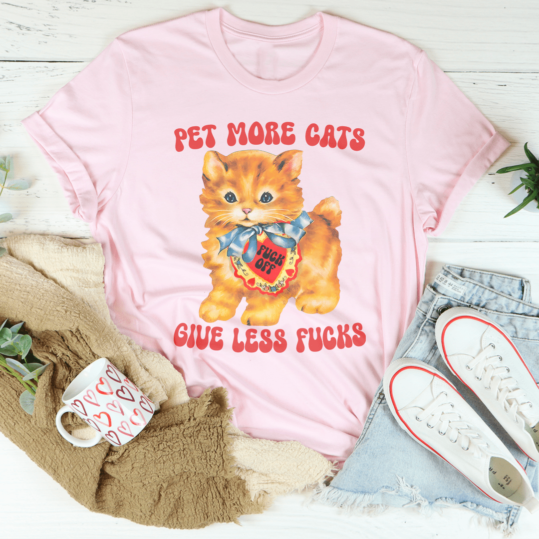 Pet More Cats Tee - immagine 14