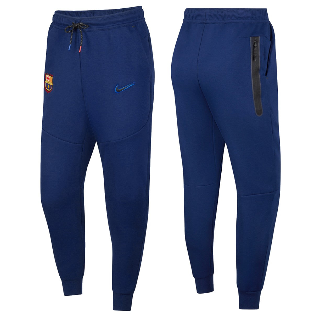 FC Barcelona Tech Fleece presentation soccer tracksuit 2022 - Nike - immagine 2