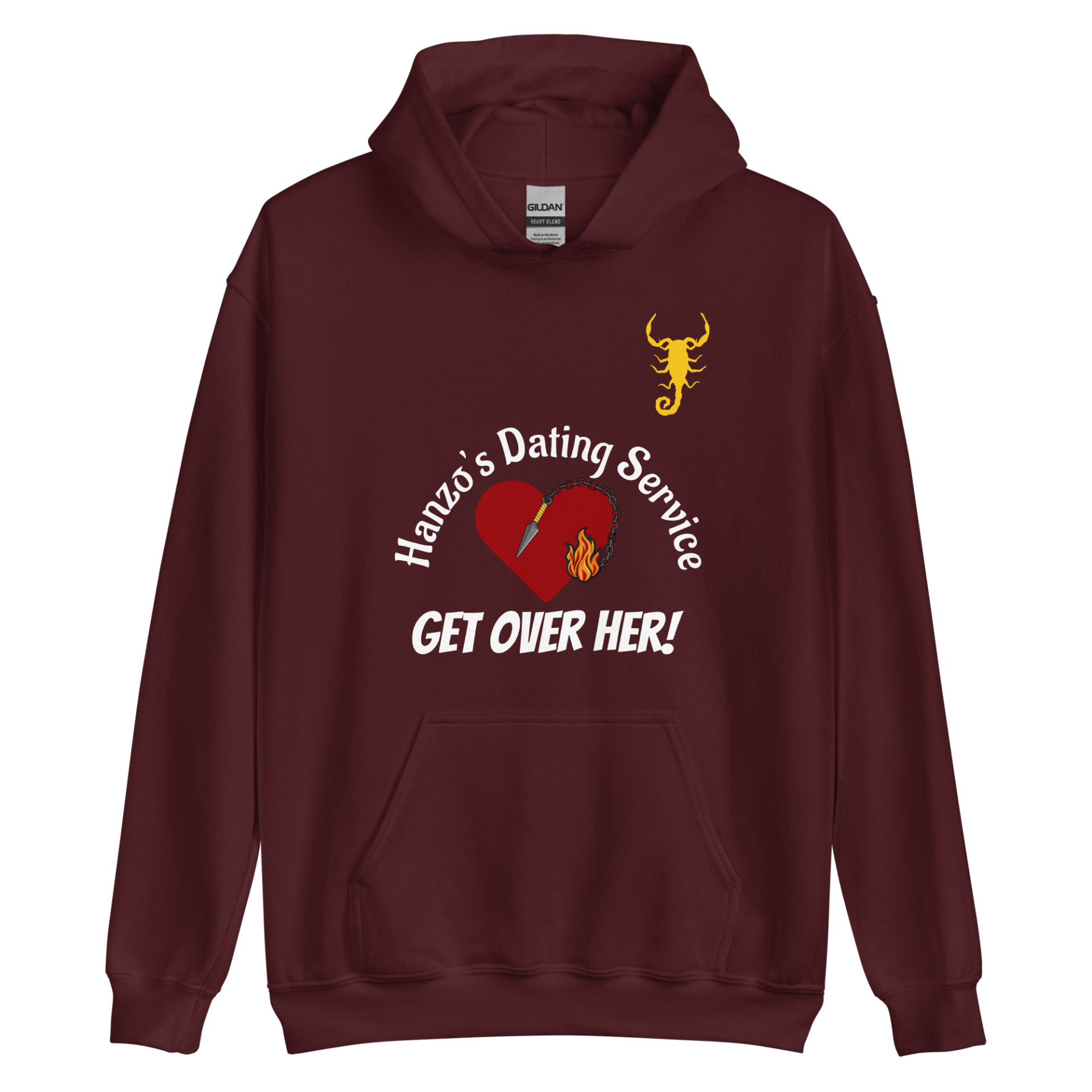 Unisex Hooded Top: Meet Kute - immagine 3
