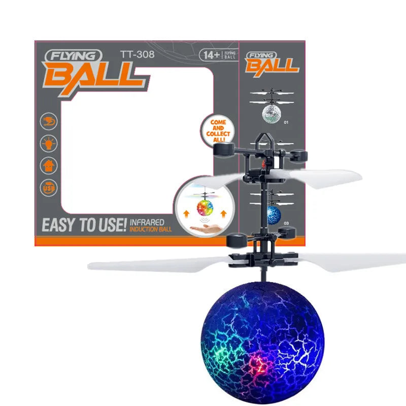 Colorful LED Flying RC Helicopter Toy - immagine 10