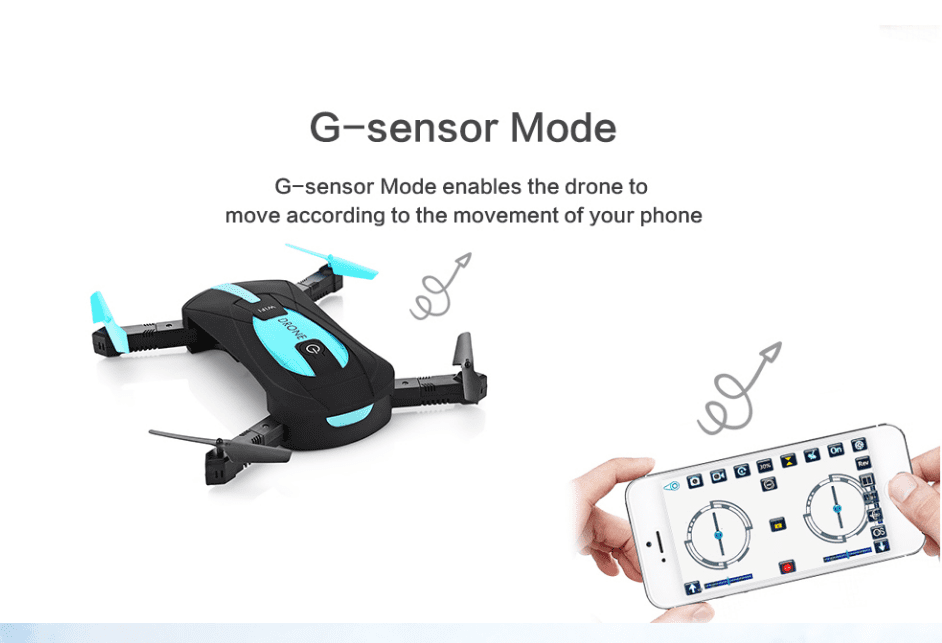 Pocket-Sized JY018 Black Bee Drone - immagine 5