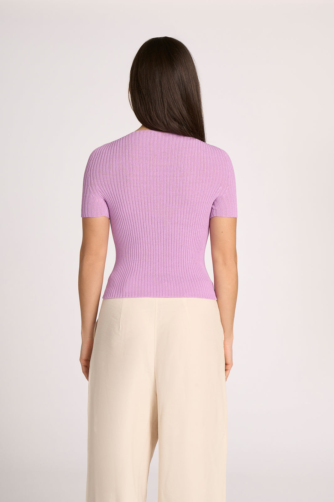 T-shirt in maglia - Timeless - immagine 2