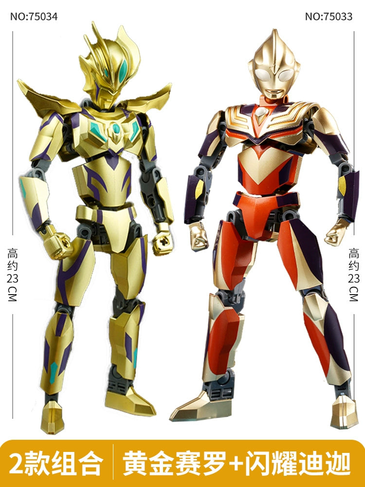 Ultraman Building Blocks Gold Celo Assemble - immagine 18