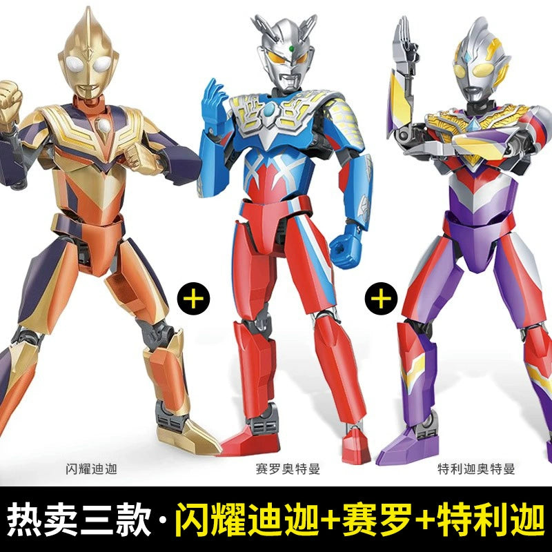 Ultraman Building Blocks Gold Celo Assemble - immagine 21