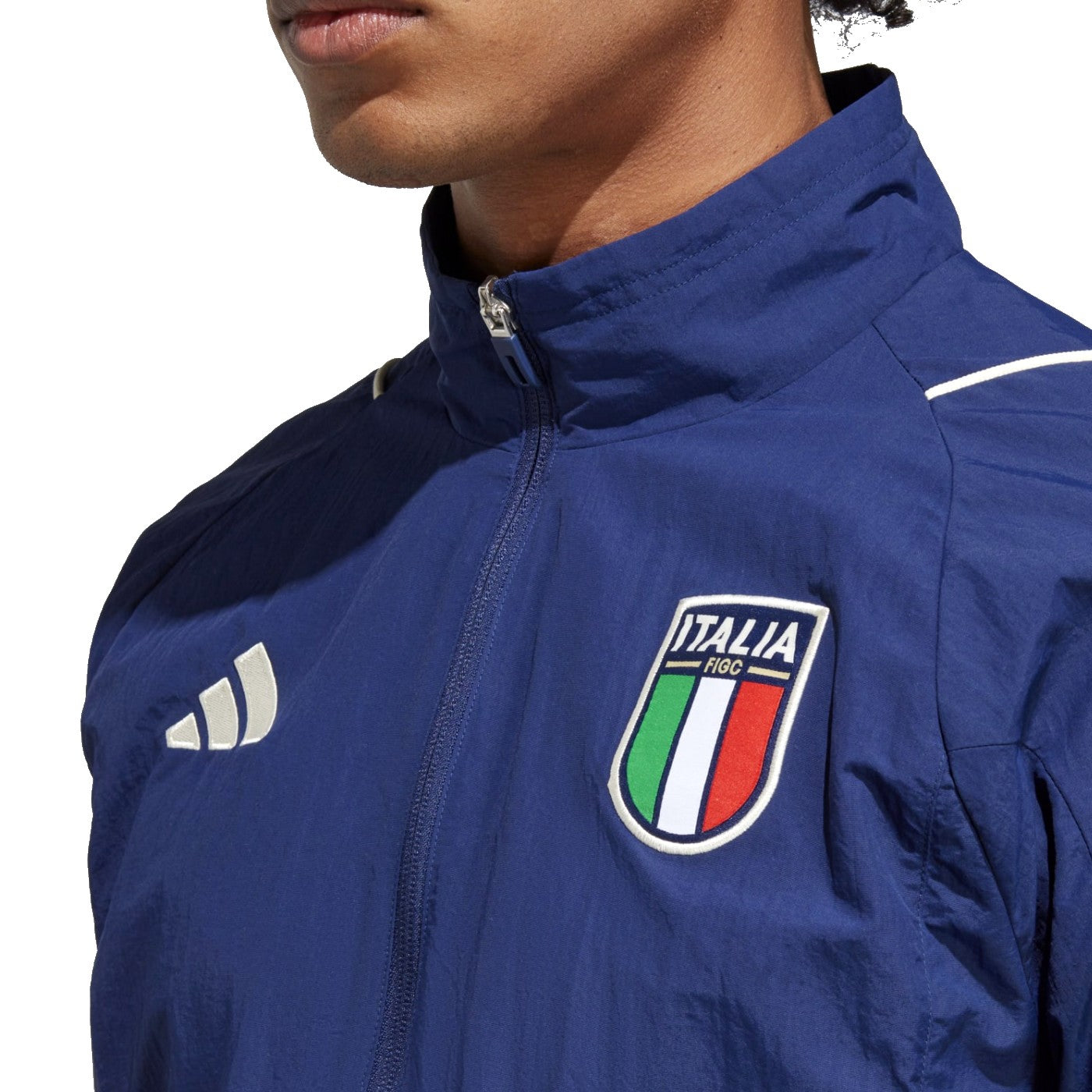 Italy training presentation Soccer tracksuit 2023/24 navy - Adidas - immagine 5
