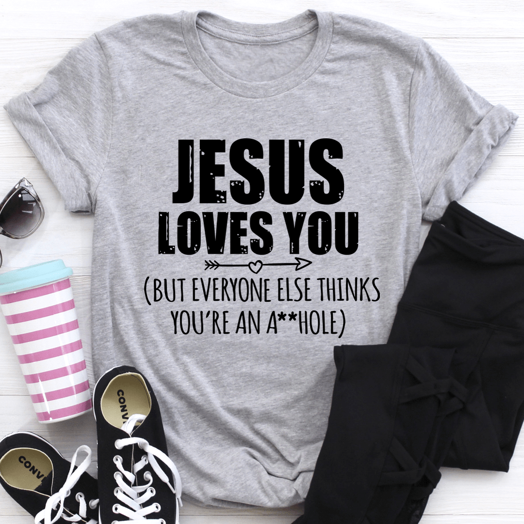 Jesus Loves You T-Shirt - immagine 14