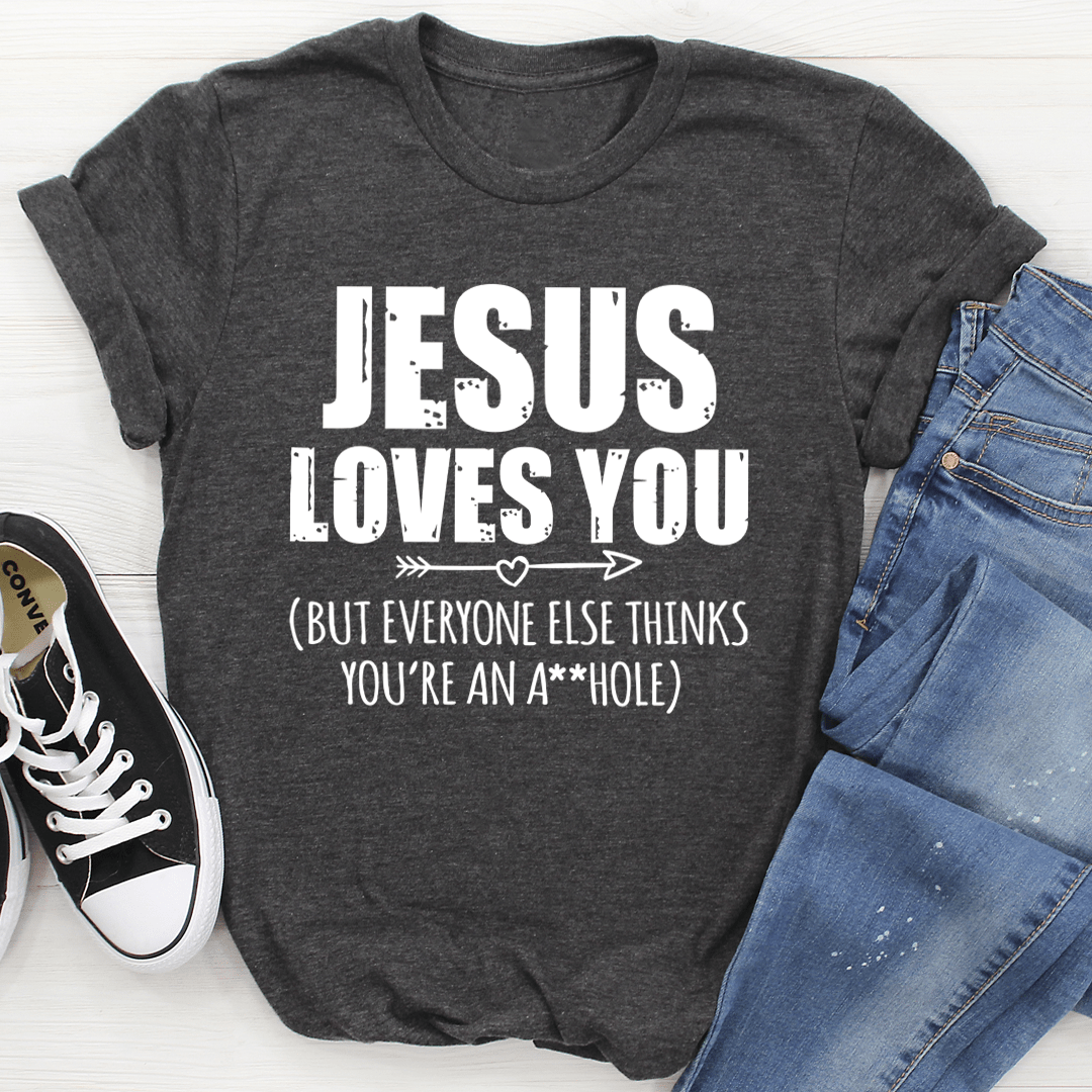 Jesus Loves You T-Shirt - immagine 9